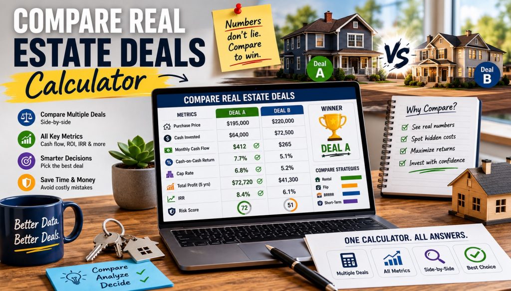 House Flipping Profit Calculator — Real Costs & ROI Guide (2026)