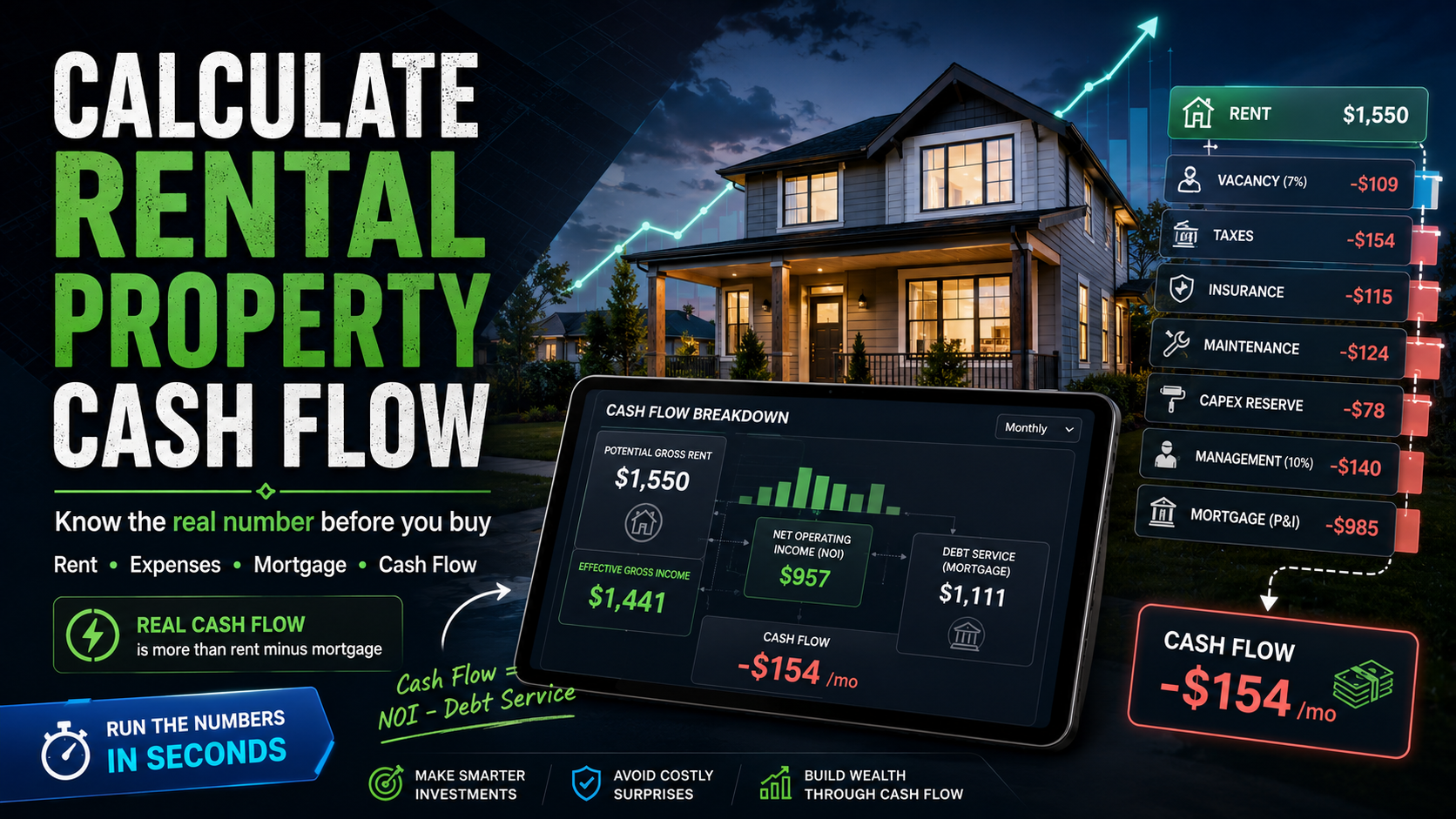 How to Calculate Rental Property Cash Flow: Easy Guide (2026)