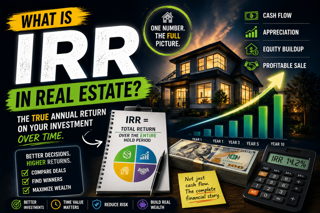 IRR on Rental Property: Ultimate Guide to Total Returns (2026)