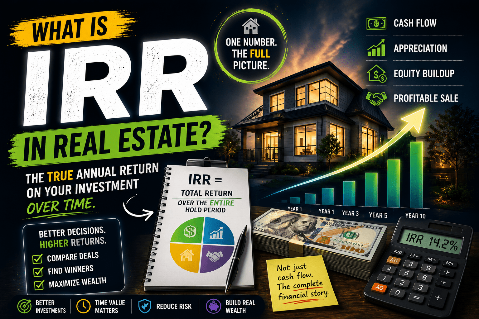 IRR on rental property - how to calculate internal rate of return for real estate investments