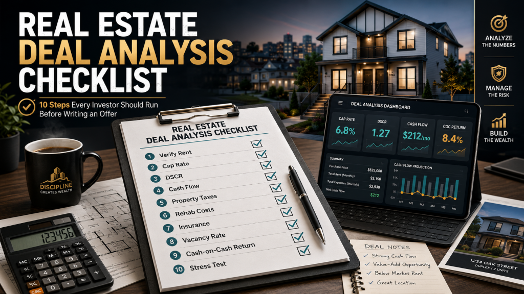 Real Estate Deal Analysis Checklist: Essential 10-Step Guide (2026)