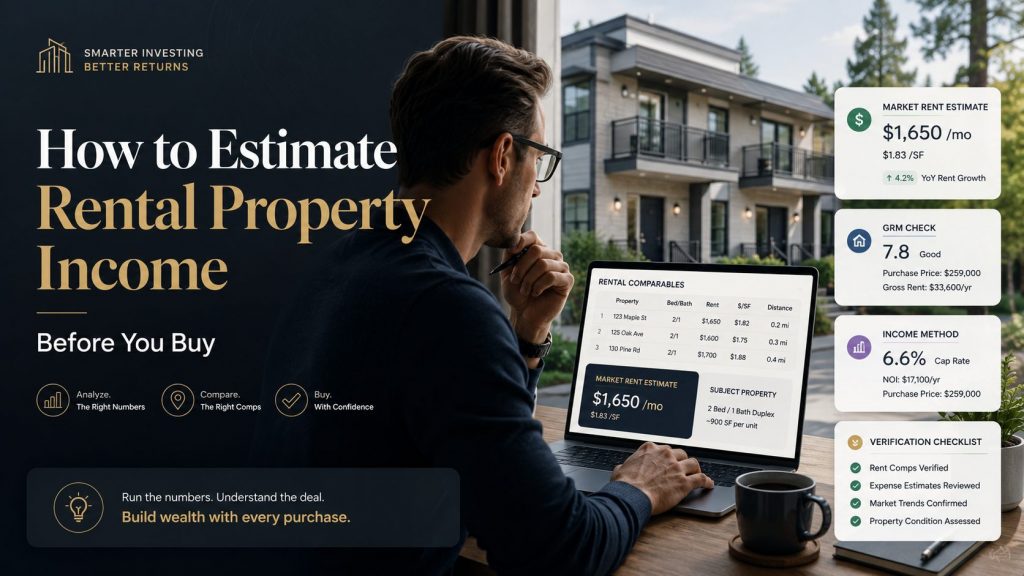 How to Estimate Rental Property Income Before You Buy