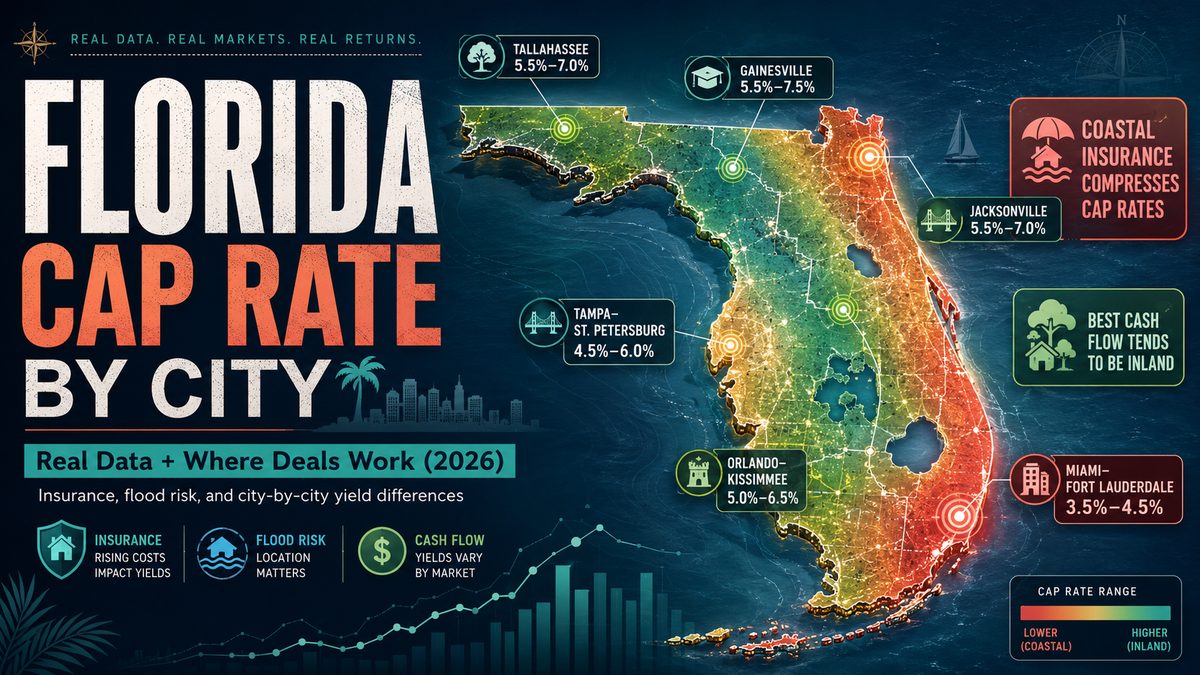 Florida Cap Rate by City: Real Data + Where Deals Work (2026)