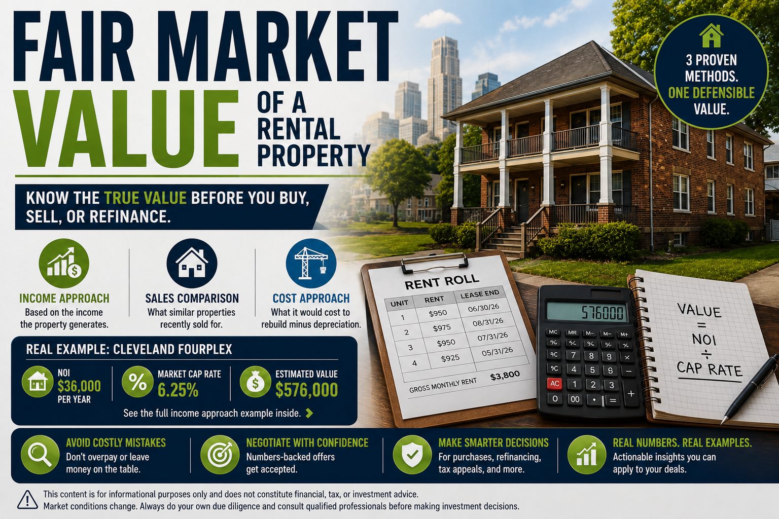 investment property loan calculator comparing monthly payments DSCR and cash flow at different rates