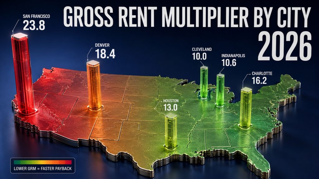 Gross Rent Multiplier by City: Where to Find the Best Rental Deals (2026)