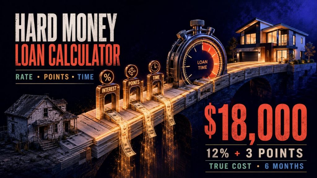 Hard Money Loan Calculator: How to Calculate Hard Money Costs (2026)