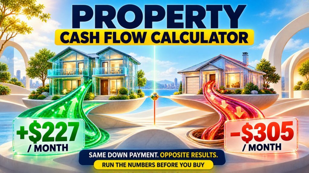 Property Cash Flow Calculator: How to Calculate Monthly Cash Flow (2026)