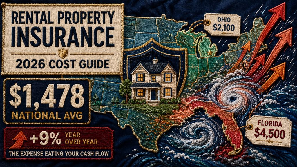 Rental Property Insurance Cost by State: What Investors Actually Pay (2026)