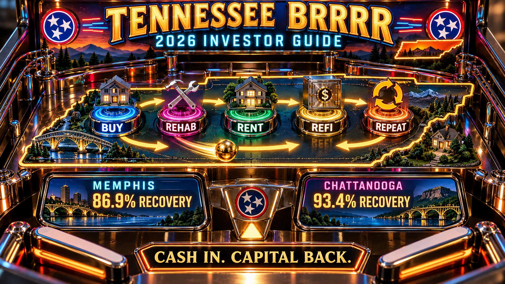 BRRRR Tennessee: Worked Examples & Calculator Guide (2026)