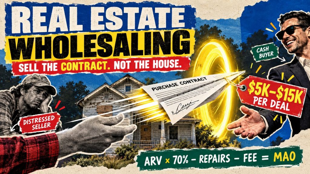 Real Estate Wholesaling: Step-by-Step Guide (2026)