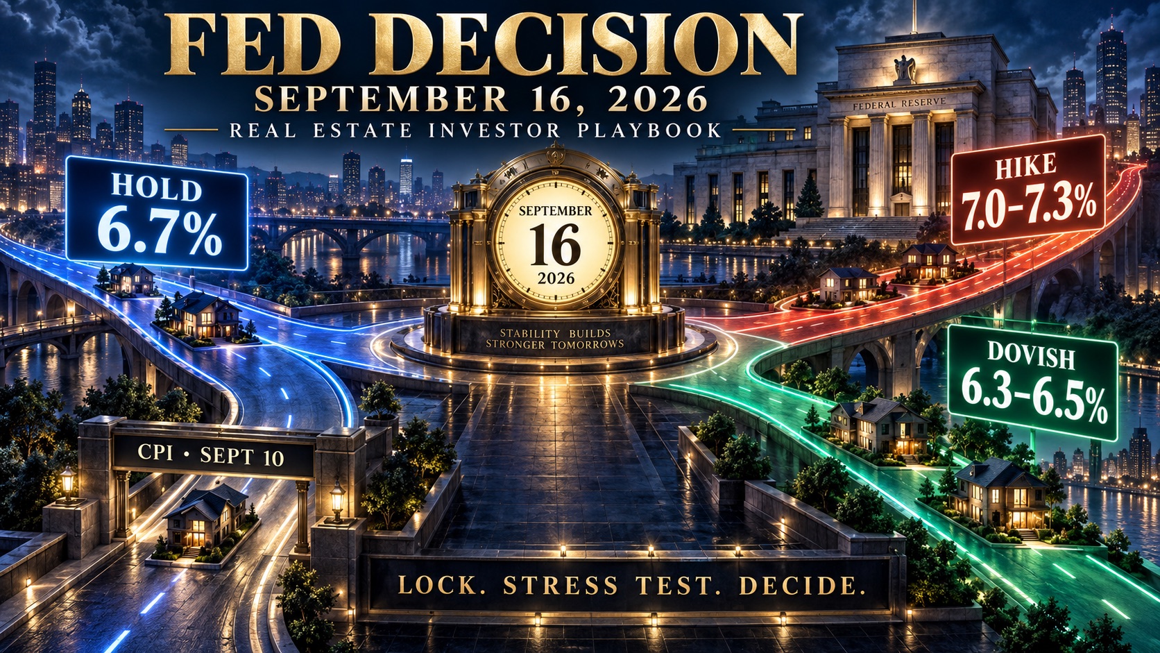September 2026 Fed Meeting: What Real Estate Investors Need to Do (Before Sept 16)
