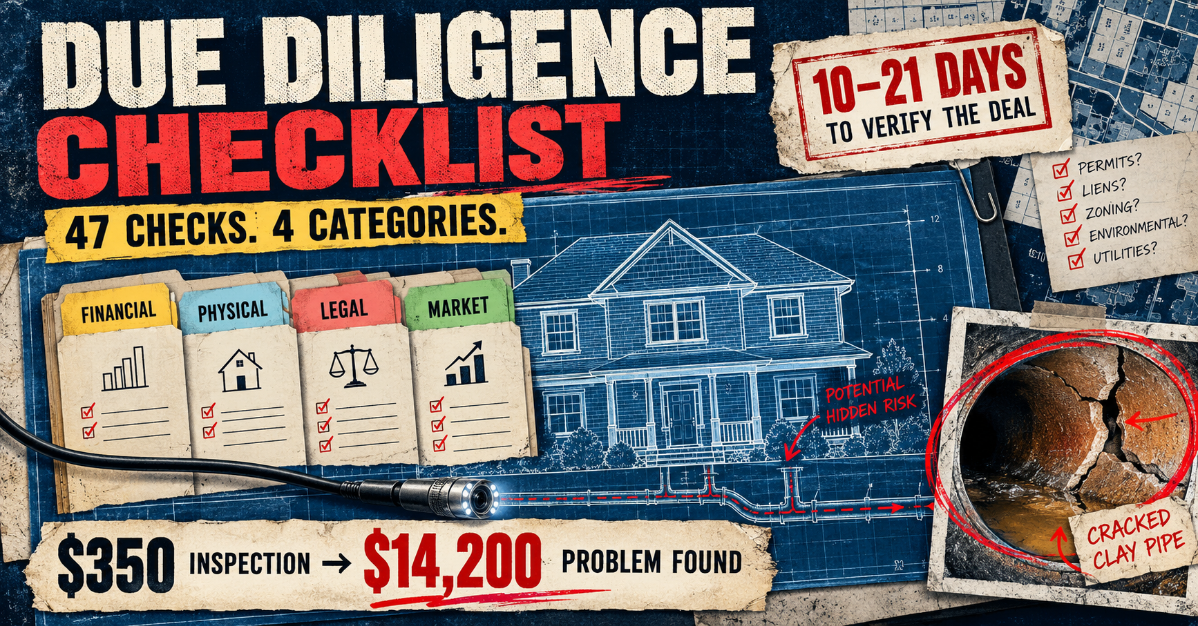 Due Diligence Checklist Investment Property: 47 Items (2026)