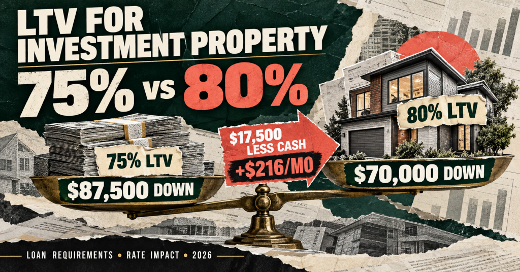 LTV Investment Property: Requirements by Loan Type (2026)
