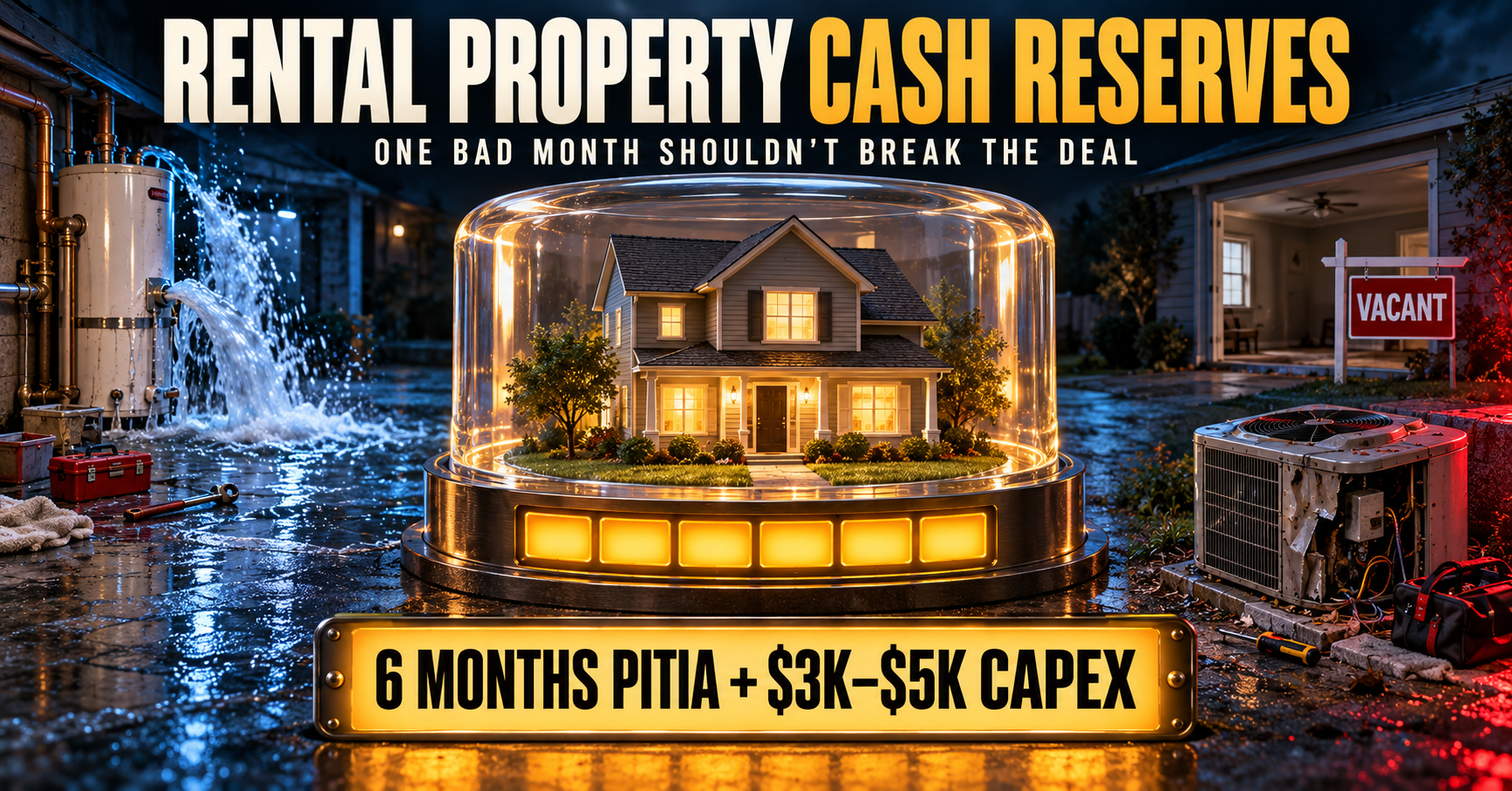 Rental Property Cash Reserves: How Much to Keep (2026)